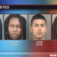Police arrested four men after a shooting at Johnson C. Smith University in Charlotte, N.C., April 19, 2015, that left one student injured.
WCCB-Charlotte screenshot